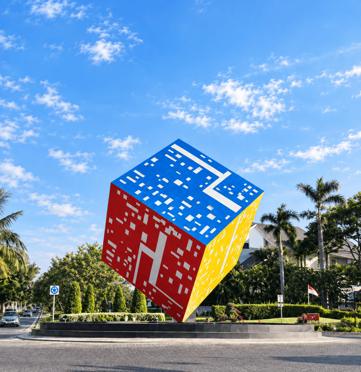 Patung Kubus Citraland, Surabaya